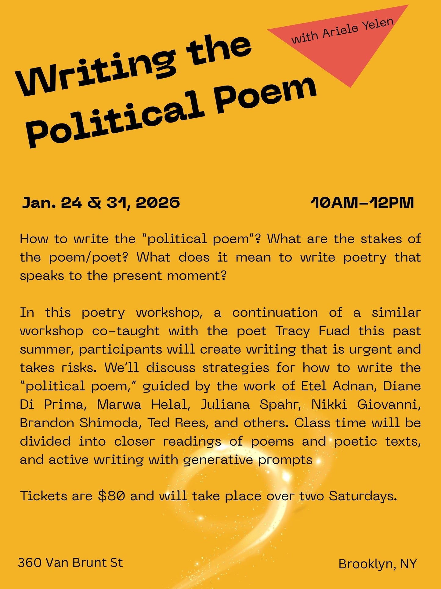 Writing the Political Poem